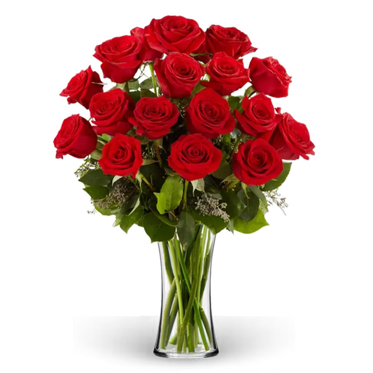Long Stem Red Roses – Samantha Rose Designs, Marietta GA