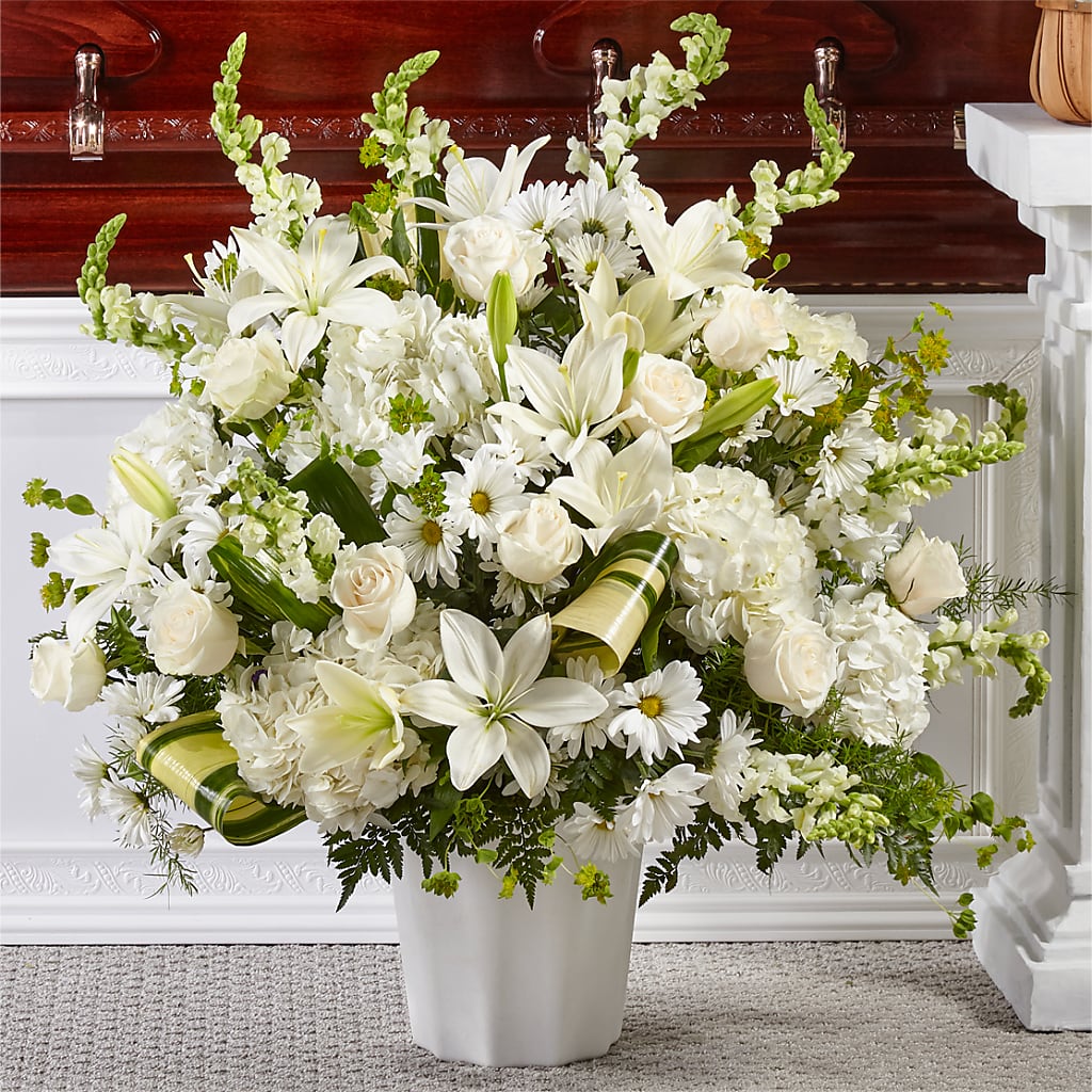 Thoughts of Tranquility Floor Basket – Samantha Rose Designs, Marietta GA