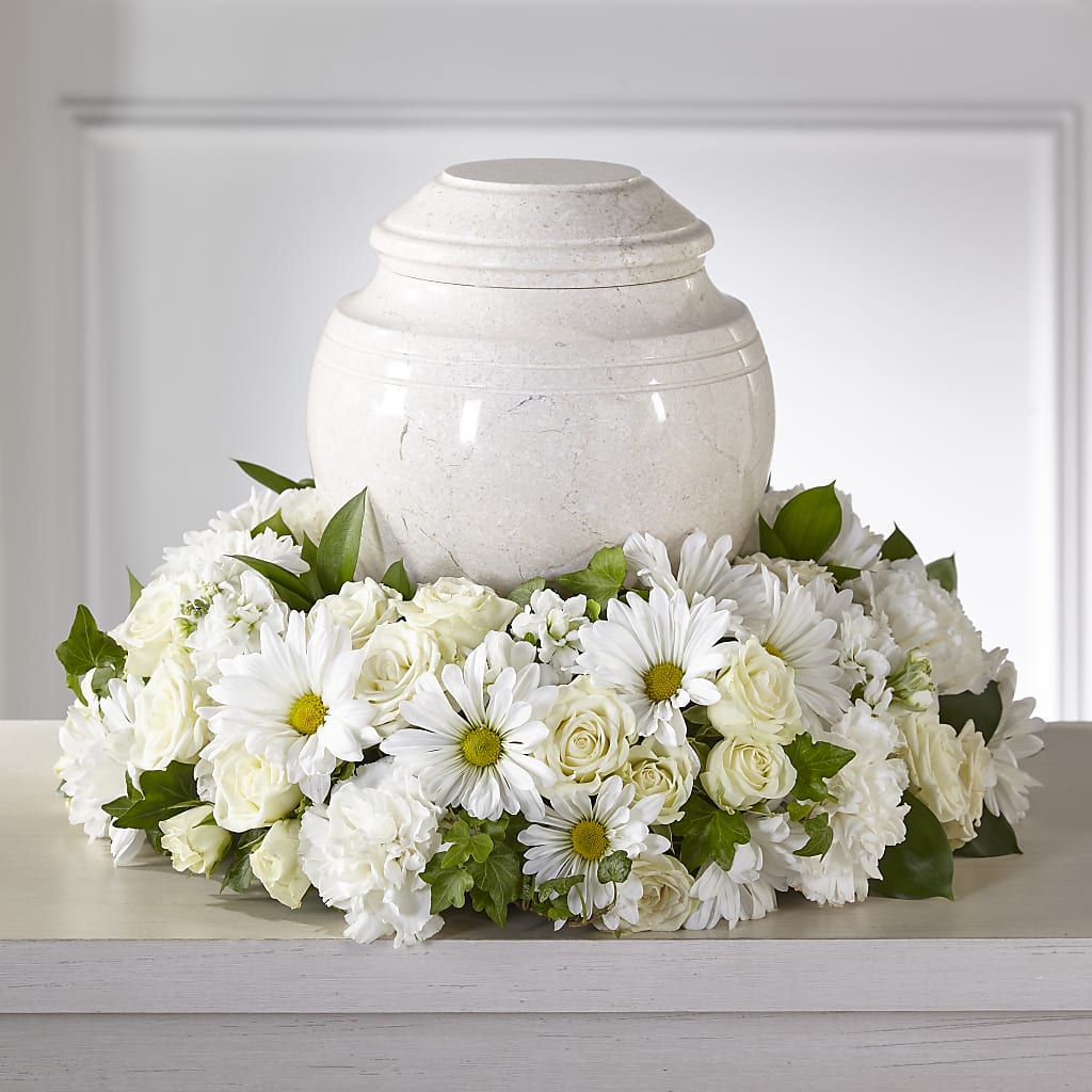 Ivory Gardens Cremation Adornment – Samantha Rose Designs, Marietta GA