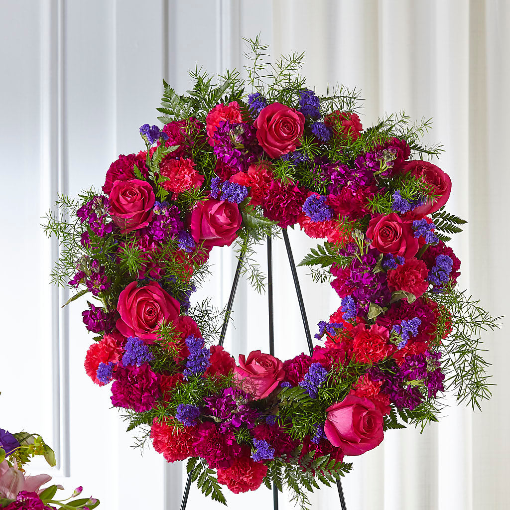 Calming Colors Wreath – Samantha Rose Designs, Marietta GA
