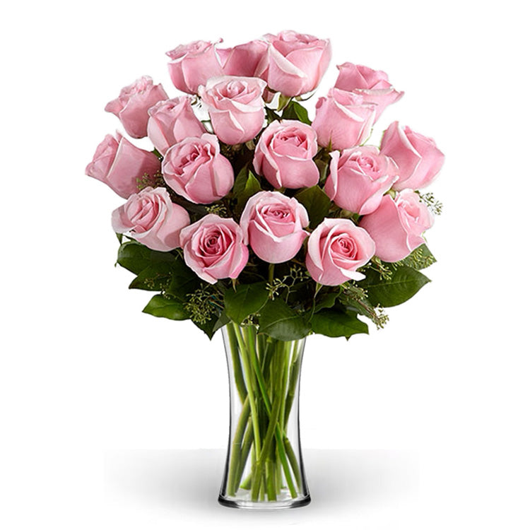 Long Stem Pink Roses