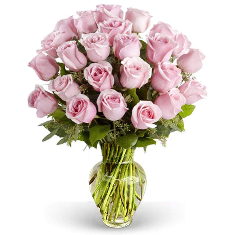 Long Stem Pink Roses