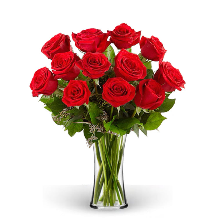 Long Stem Red Roses