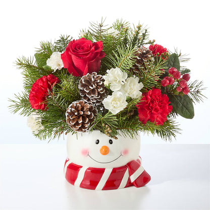 Jolly Snowman Bouquet –  Samantha Rose Designs, Marietta GA
