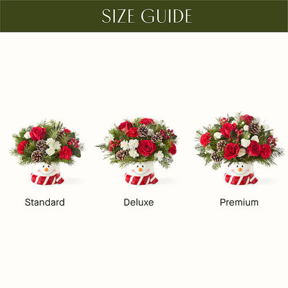 Jolly Snowman Bouquet –  Samantha Rose Designs, Marietta GA