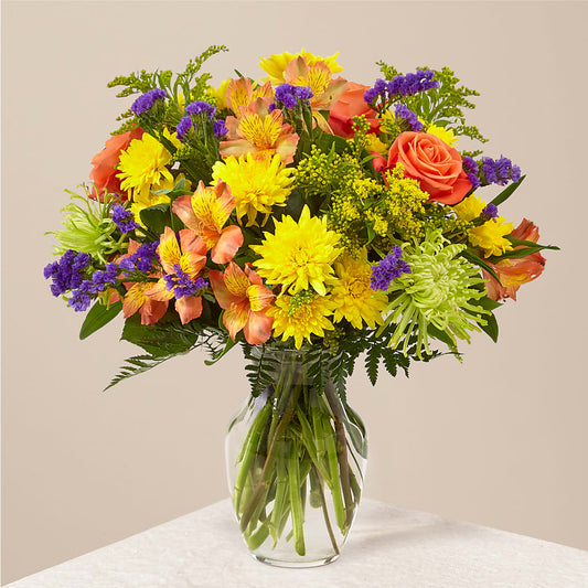 Marmalade Skies Bouquet –  Samantha Rose Designs, Marietta GA