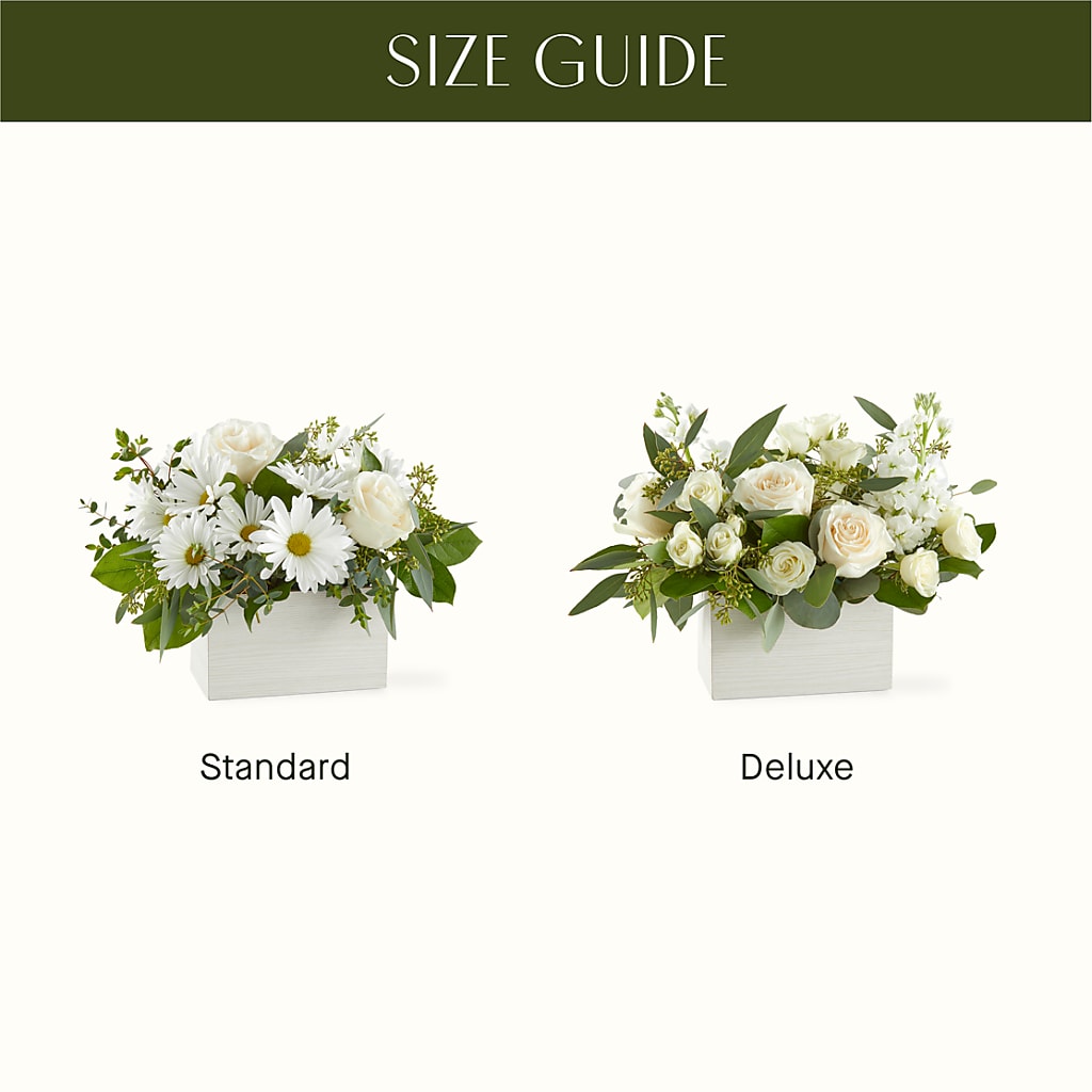 Fresh Linen Box Bouquet –  Samantha Rose Designs, Marietta GA