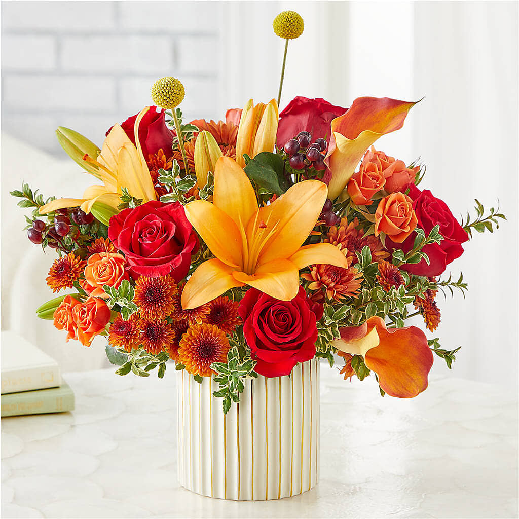Scarlet Skies Bouquet –  Samantha Rose Designs, Marietta GA