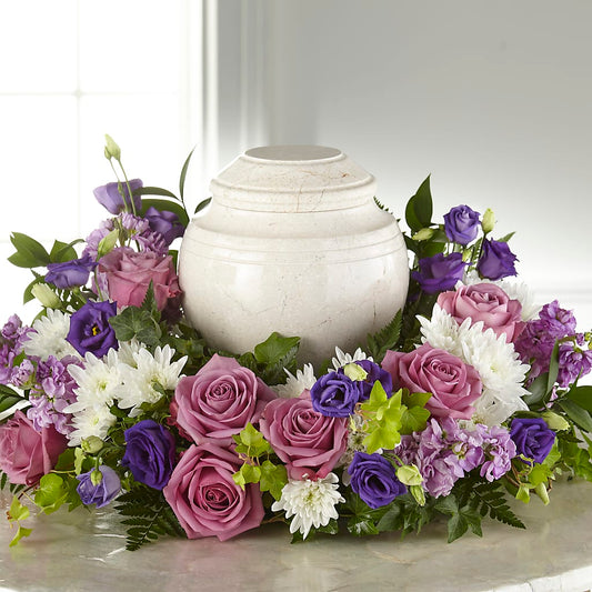 Blooming Sympathy Cremation Adornment –  Samantha Rose Designs, Marietta GA