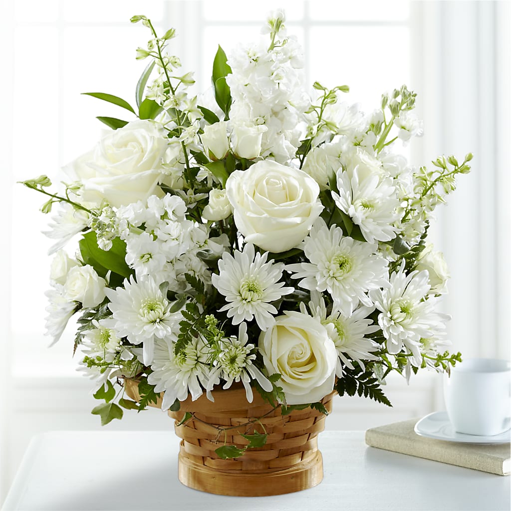 Heartfelt Condolences Arrangement –  Samantha Rose Designs, Marietta GA