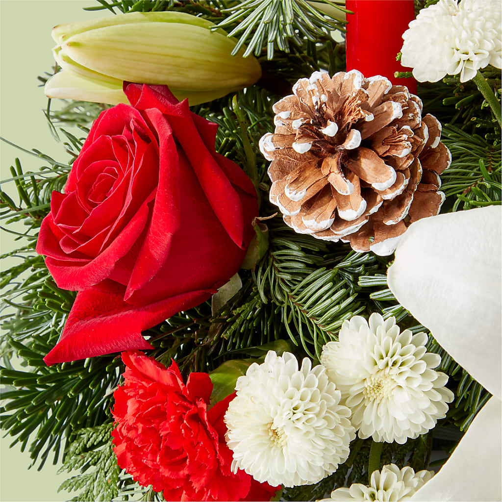 Seasonal Festivities Centerpiece –  Samantha Rose Designs, Marietta GA