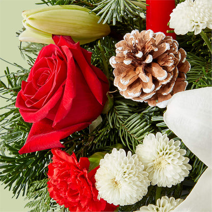 Seasonal Festivities Centerpiece –  Samantha Rose Designs, Marietta GA