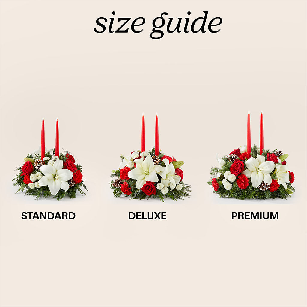 Seasonal Festivities Centerpiece –  Samantha Rose Designs, Marietta GA
