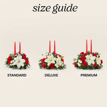 Seasonal Festivities Centerpiece –  Samantha Rose Designs, Marietta GA
