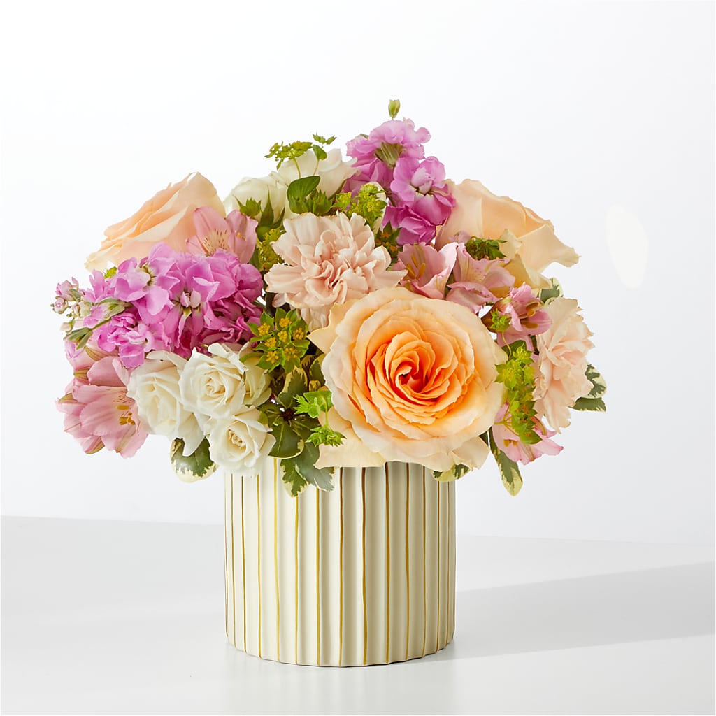 Paradise Bouquet with Ivory Vase –  Samantha Rose Designs, Marietta GA