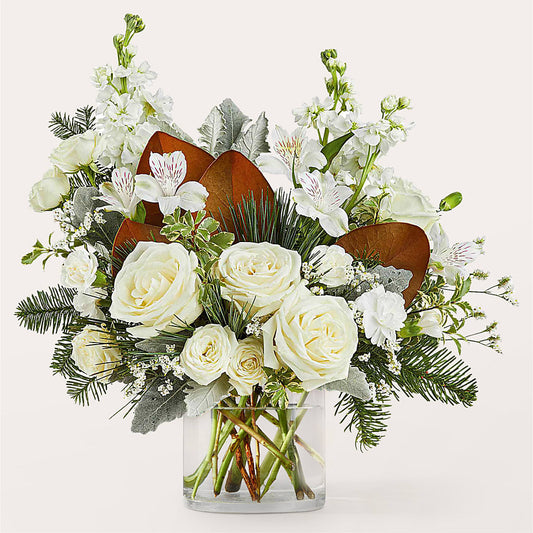 Fresh Snowfall Bouquet –  Samantha Rose Designs, Marietta GA