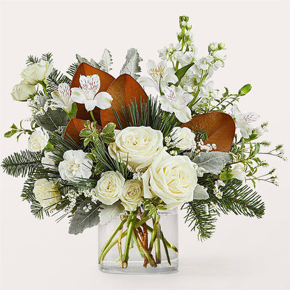 Fresh Snowfall Bouquet –  Samantha Rose Designs, Marietta GA